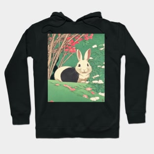 Dutch Rabbit is Just So Cute Piebald Animal Hoodie